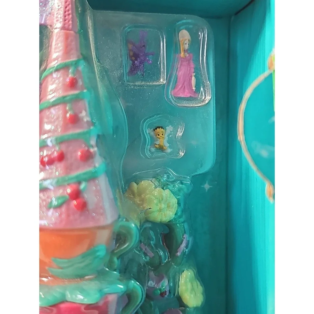 Trendmasters Starcastles Straw Berry Grape Fruit Tea Castle Polly Pocket New NIB